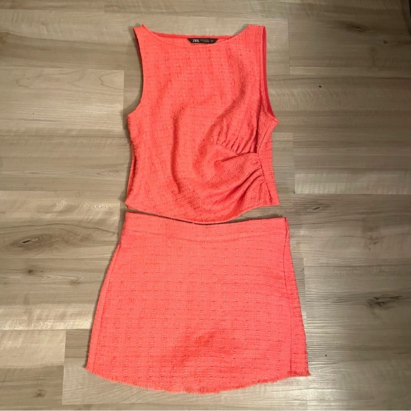Zara Other - New Zara 2 Piece Set M Pink